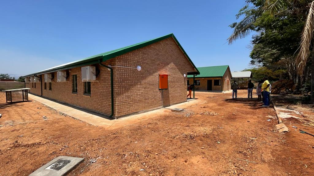 Ablution facilities building at Waterberg College