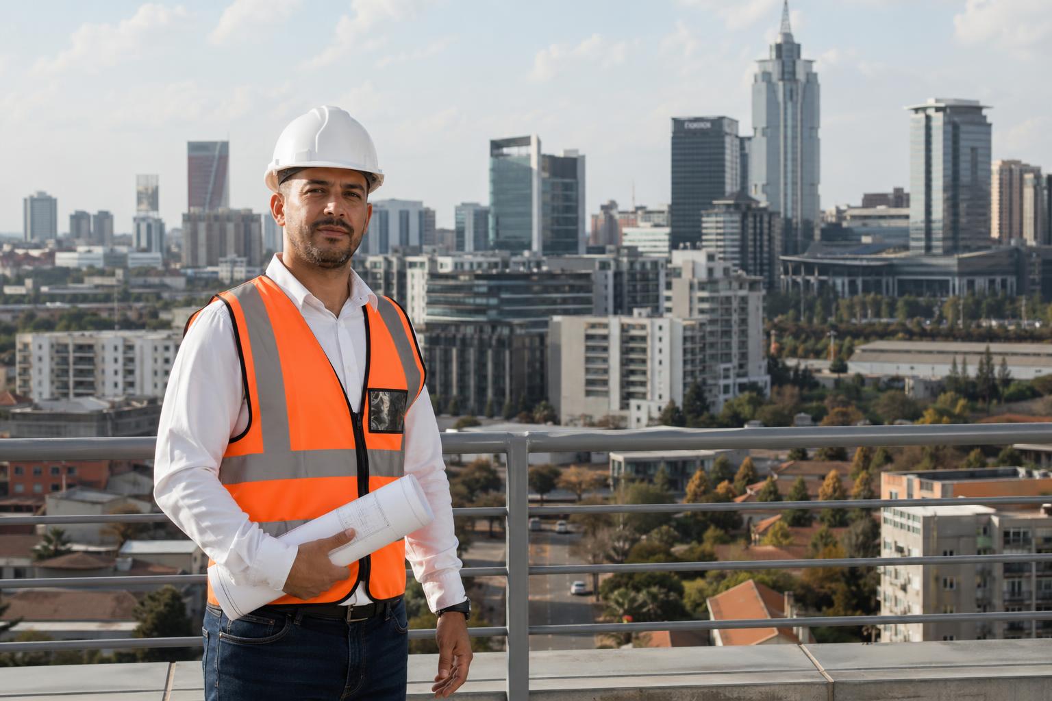 Komaru Project Manager on site